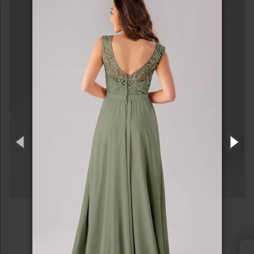 Kennedy Blue beaded grey dress - Picture 4 of 5